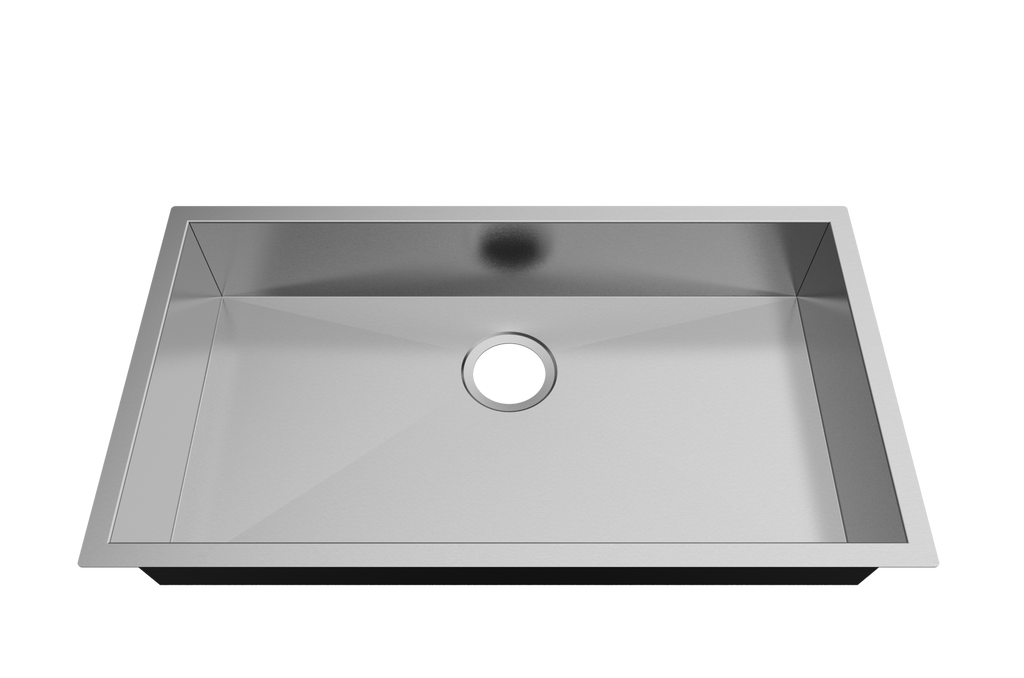 KSZ3218 SINK FOR KITCHEN 32X18 ZERO RADIUS -SINGLE