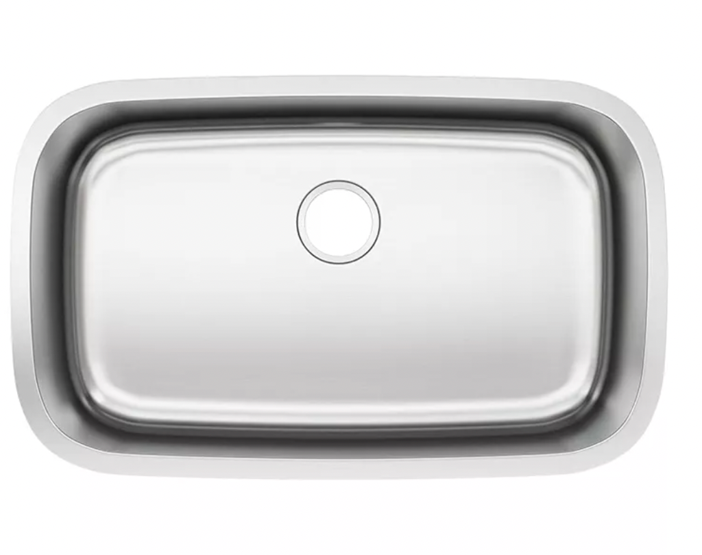 SINK UD 3018-9SE KITCHEN STAINLESS STEEL 30X18