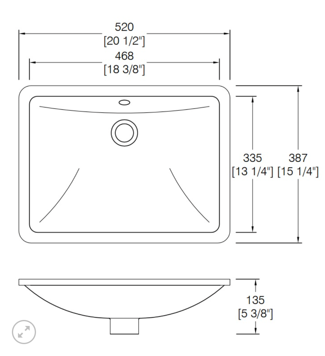 WL-1813W SINK BATHROOM