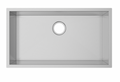SINK 3218 PLHA115 ZERO RADIUS RO 18 HANDMADE 18 GAUGE STAINLESS STEEL UNDERMOUNT KITCHEN SINK