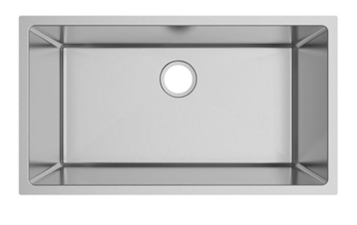 SINK 3218 PLHA115 MICRO RADIUS 18 GAUGE STAINLESS STEEL UNDERMOUNT KITCHEN
