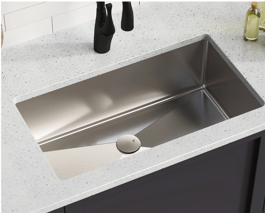 SINK 3218 PLHA115 MICRO RADIUS 18 GAUGE STAINLESS STEEL UNDERMOUNT KITCHEN