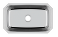 SINK 3018 PLVS STANDARD 18 GAUGE STAINLES STEEL SINGLES