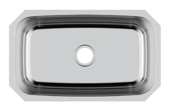 SINK 3018 PLVS STANDARD 18 GAUGE STAINLES STEEL SINGLES