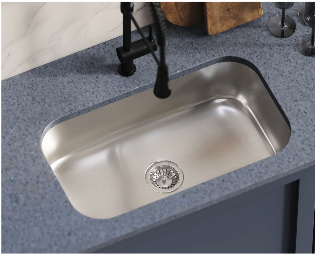 SINK 3018 PLVS STANDARD 18 GAUGE STAINLES STEEL SINGLES