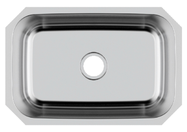SINK 2718 PLVS STANDARD 18 GAUGE - STAINELESS STEEL SINGLE BOWL UNDERMOUNT KITCHEN