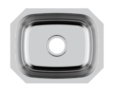 SINK 1815 PLVS STANDARD 18 GAUGE STAINLESS STEEL SINGLE BOWL UNDERMOUNT KITCHEN