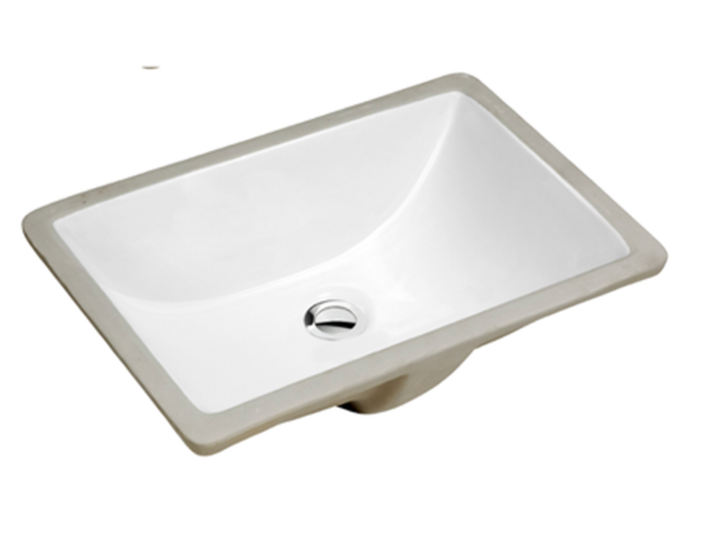 PL3099 WHITE PORCELAIN UNDERMOUNT BATHROOM SINK 18X13