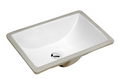 PL3088 WHITE PORCELAIN UNDERMOUNT BATHROOM SINK 16 1/4 X11