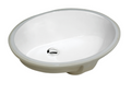 PL3059 WHITE PORCELAIN UNDERMOUNT BATHROOM SINK 17 1/4 X 14