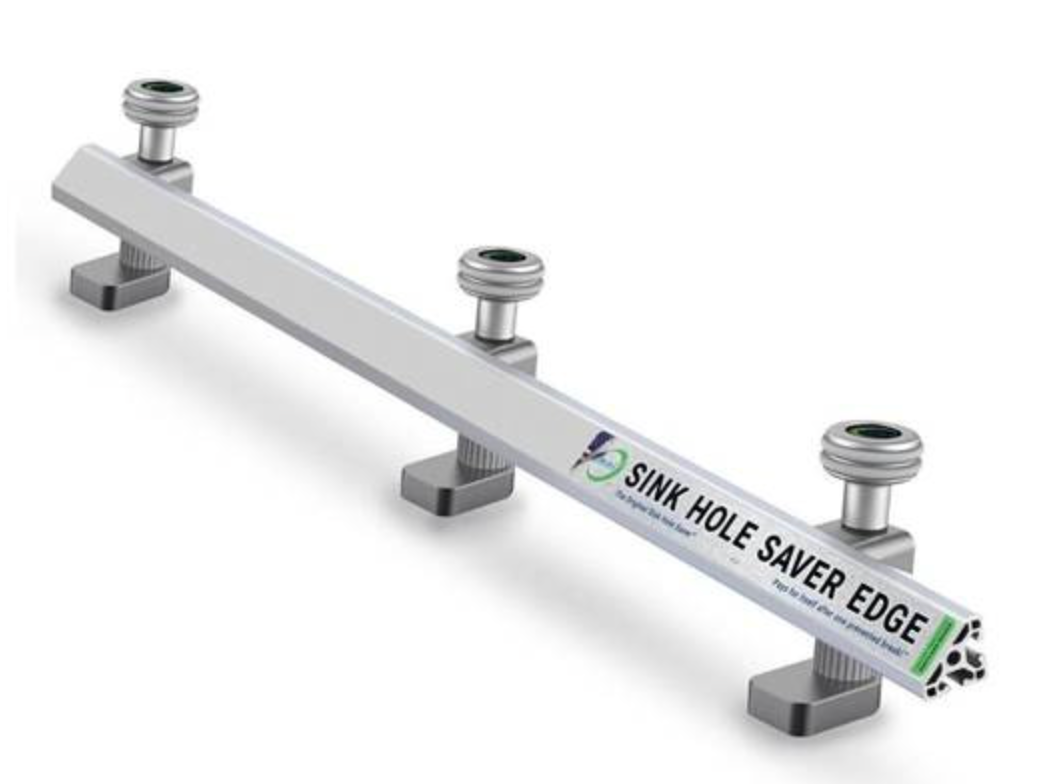 Omni Cubed Sink Hole Saver Edge V3 (4101-SHSE-17), (2017 Model), 4