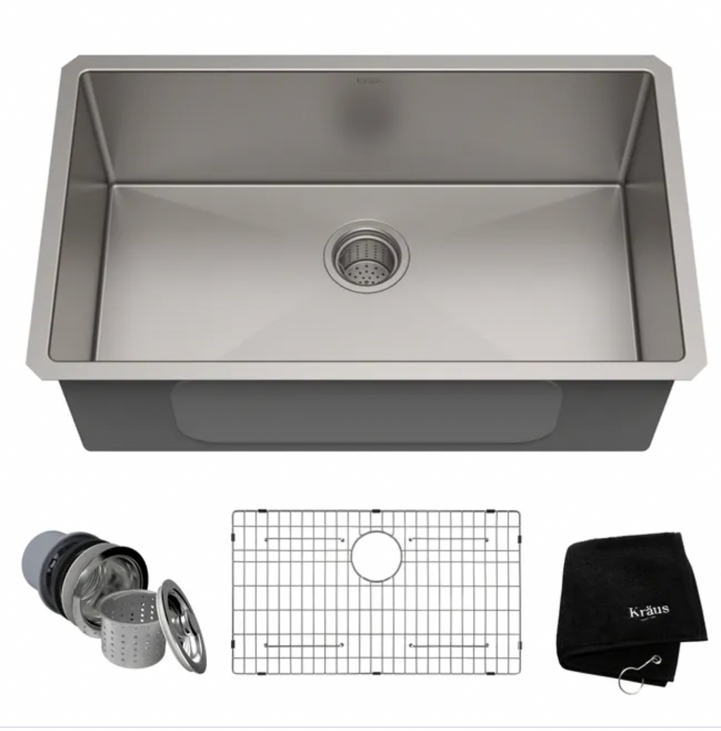 KRAUS UNDERMOUNT SINK KHU100-30