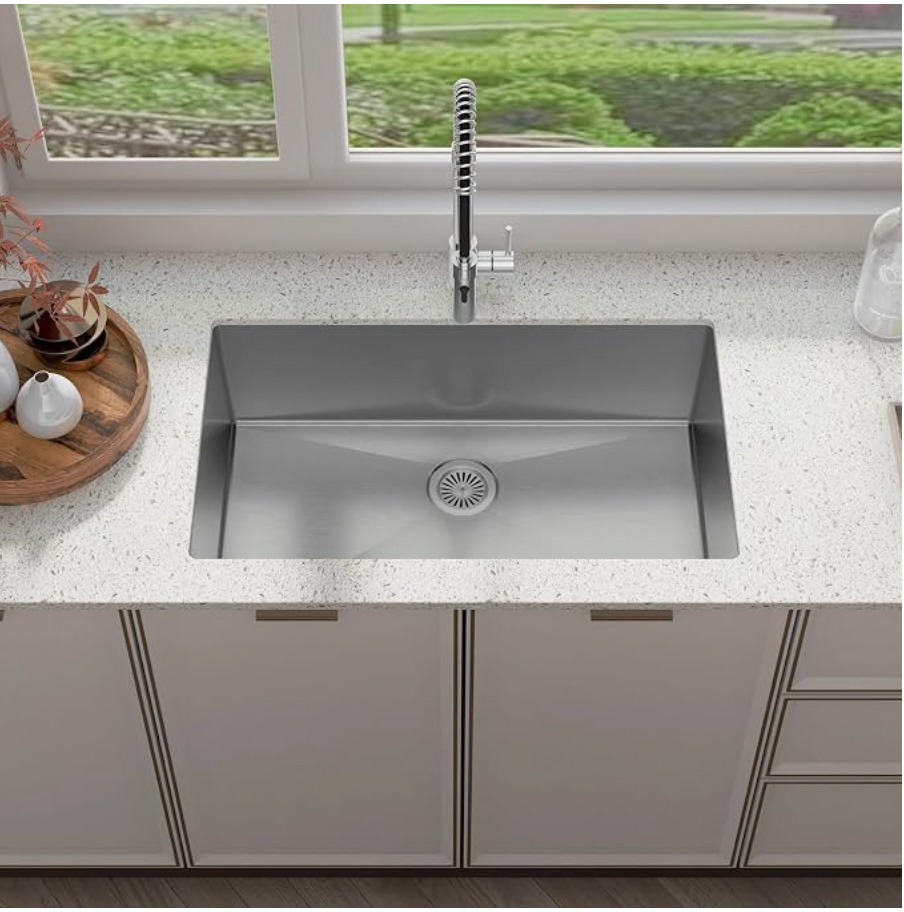 HM3219S-BN SINK FOR KITCHEN 32X19 18G - 3219