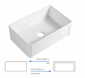 FARMSINK PORCELAIN 3020 DSE-FCA3020